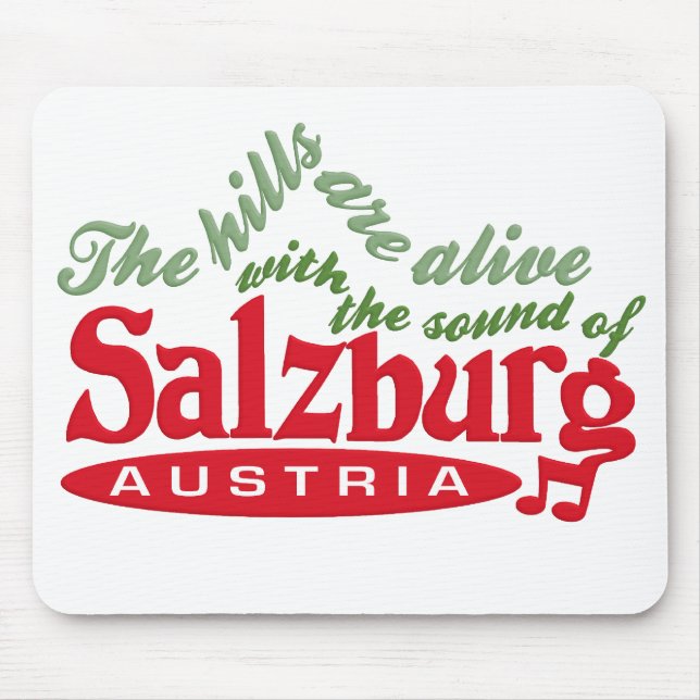 Salzburg mousepad musmatta (Framsidan)