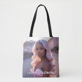 SALZBURG - ÖSTERREICH - JAG ÄLSKAR SALZBURG TYGKASSE