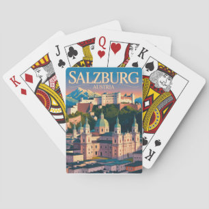 Salzburg Österrike Casinokort