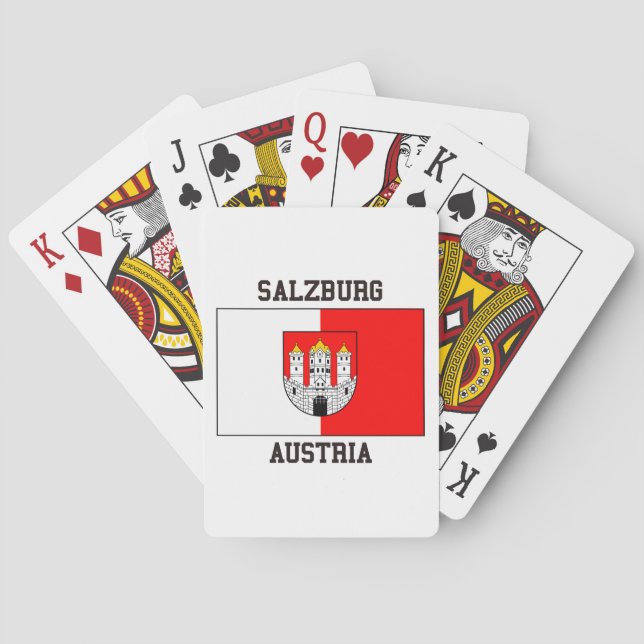 Salzburg Österrike Casinokort (Baksidan)