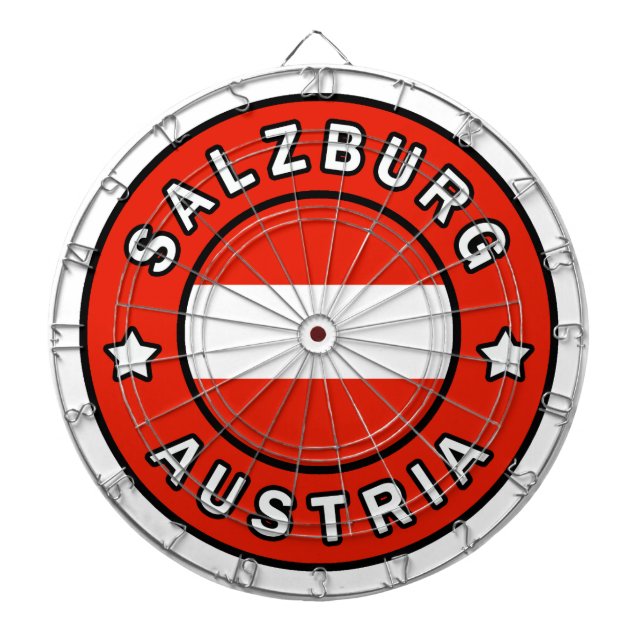 Salzburg Österrike Darttavla (Framsidan)