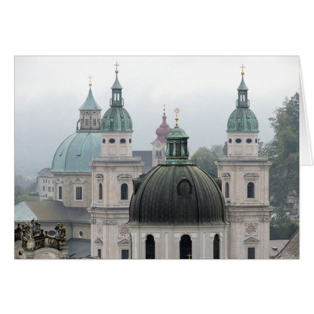 Salzburg, Österrike Hälsningskort (Framsidan Horizontal)