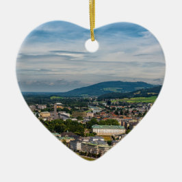 salzburg Österrike Julgransprydnad Keramik