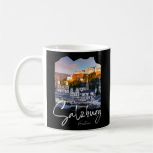 Salzburg Österrike Kaffemugg