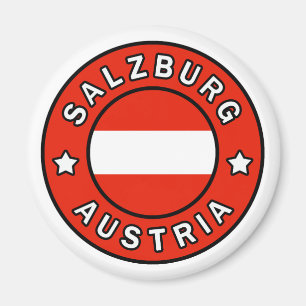 Salzburg Österrike Magnet