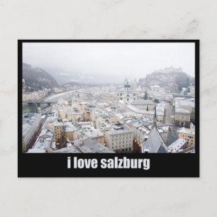 Salzburg (Österrike) Photo, I kärlek Salzburg Vykort