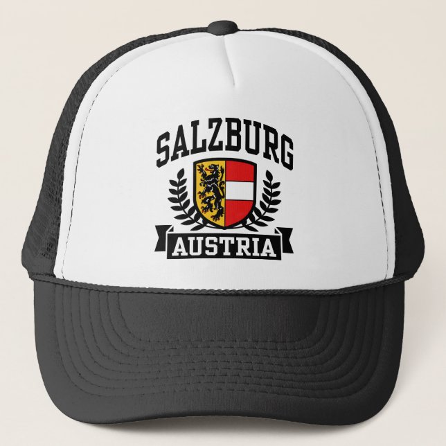 Salzburg Österrike Truckerkeps (Framsida)