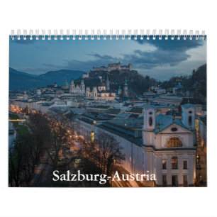 Salzburg-Österrikes kalender