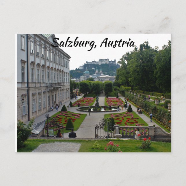 Salzburg, Österrikes vykort (Framsida)