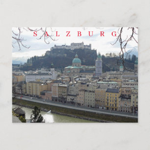 Salzburg panorama vykort