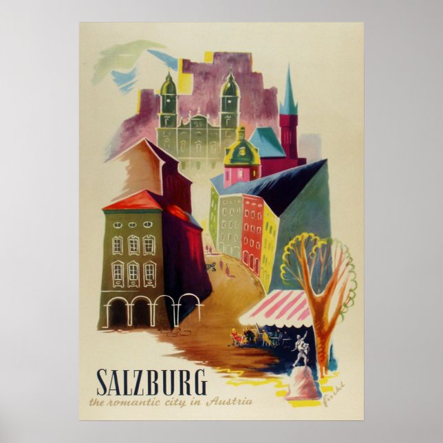 SALZBURG POSTER (Framsidan)