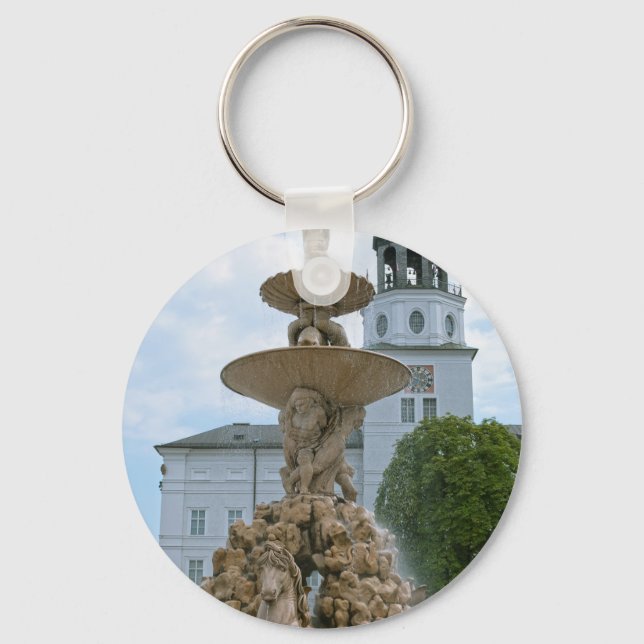 Salzburg residensfontän nyckelring (Framsida)
