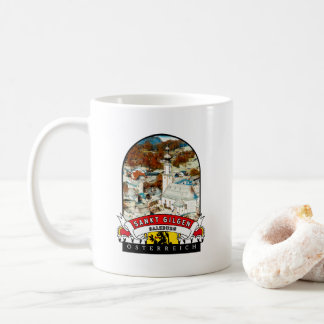 Salzburg Sankt Gilgen Österreich Souvenir Kaffemugg