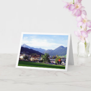 Salzburg Skifferalperna, Salzburg, Österrike Kort