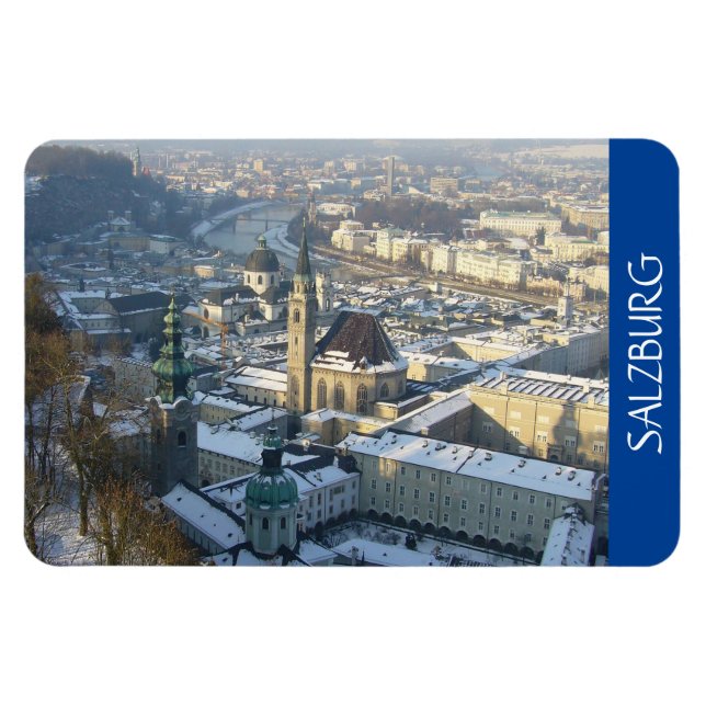 Salzburg snö magnet (Horisontell)