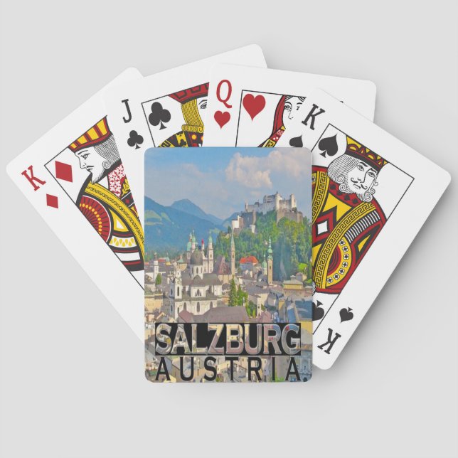 Salzburg Spel Kort (Baksidan)