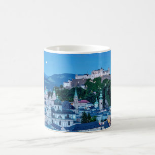 Salzburg stad, Österrike Kaffemugg