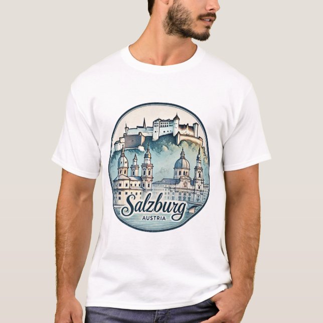 Salzburg T Shirt (Framsida)