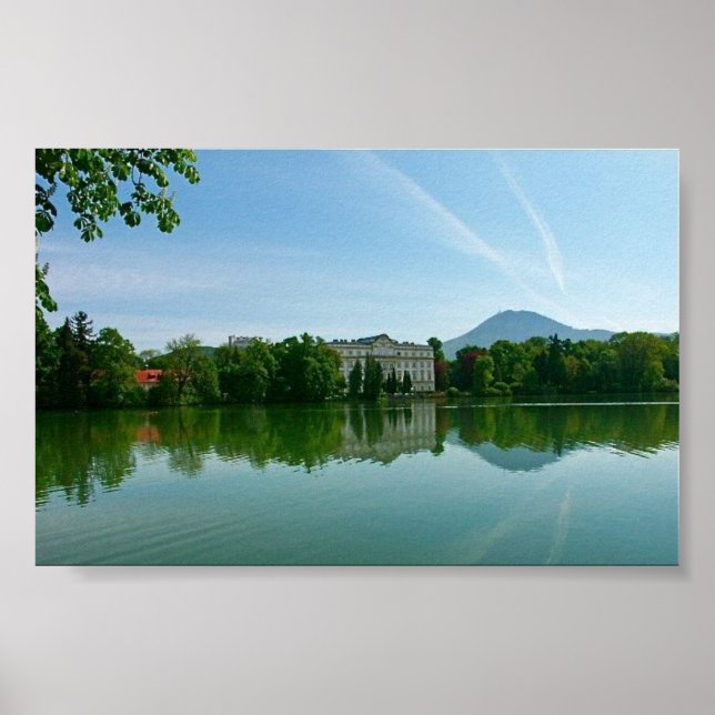 Salzburg-utskrift Poster (Framsidan)