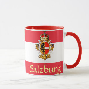 Salzburg vapensköld mugg