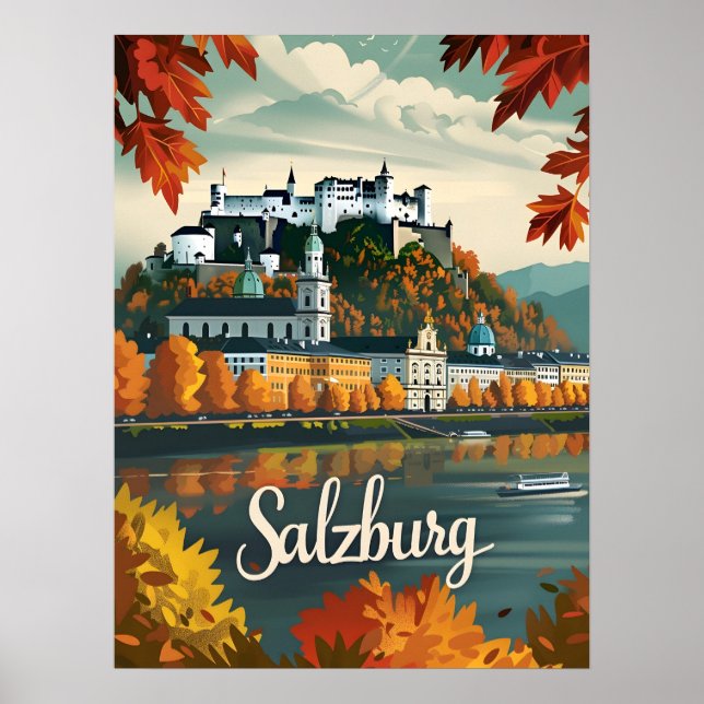 Salzburg Vintage Poster (Framsidan)