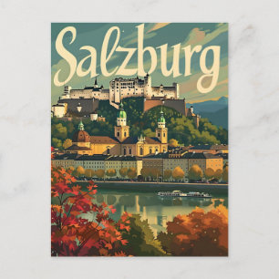 Salzburg Vintage Vykort