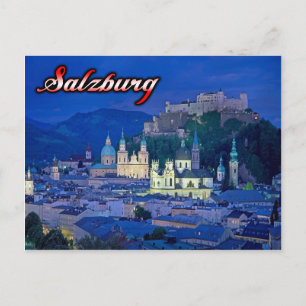 Salzburg-vykort Vykort