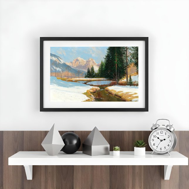 Salzburger Alperna-Vy, Poster (Skapare uppladdad)