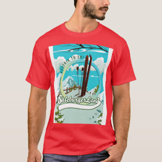 Salzburgerland austria to ski t shirt