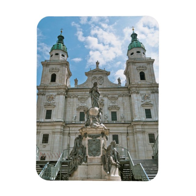 Salzburgkatedralen Magnet (Vertikal)