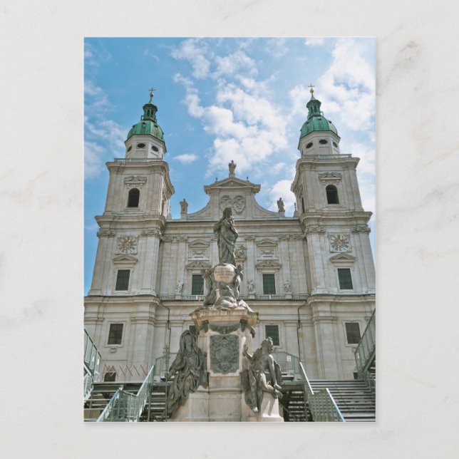 Salzburgkatedralen Vykort (Framsida)
