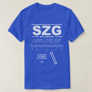 Salzburgs flygplats W. A. Mozart SZG T-Shirt