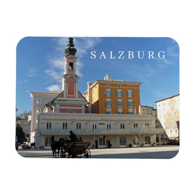 Salzburgs kyrkovymagnet magnet (Horisontell)
