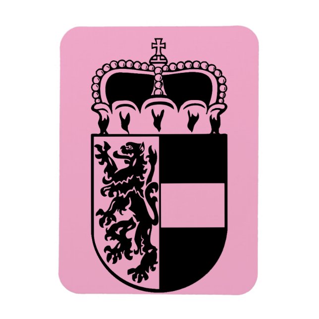 Salzburgs vapen magnet (Vertikal)