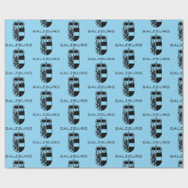 Salzburgs vapen Monokrom konsttryck Presentpapper