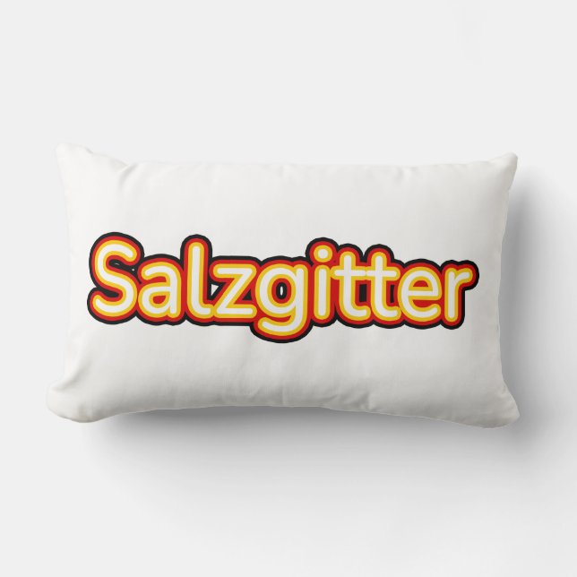 Salzgitter Tyskland Tyskland Lumbarkudde (Framsida)