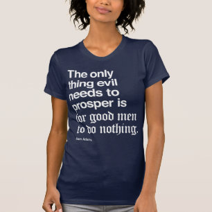 Sam Adams citationstecken mig T-shirt