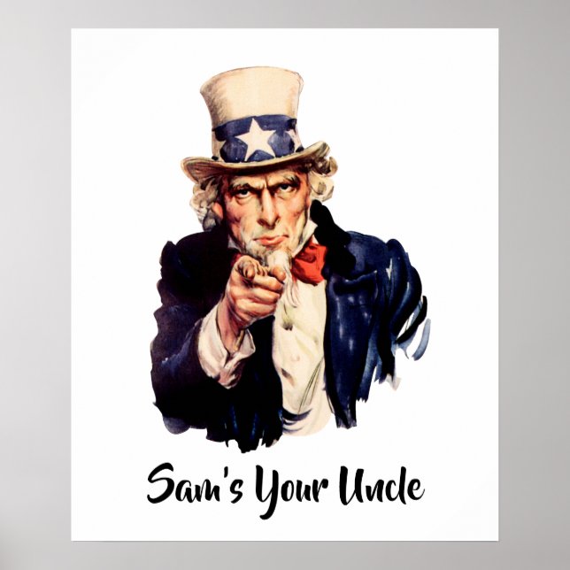 Sam är din farbror poster (Framsidan)