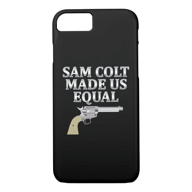 Sam Colt gjorde oss jämlika Case-Mate iPhone Skal (Baksida)