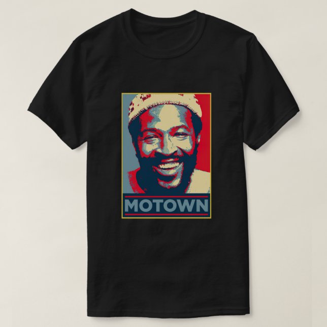 Sam Cooke med Party Motown Music Classic T-Sh T Shirt (Design framsida)