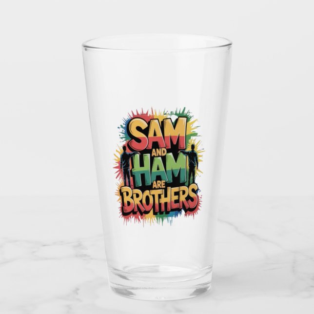 Sam & Ham är bröder Glaskopp (Framsida)