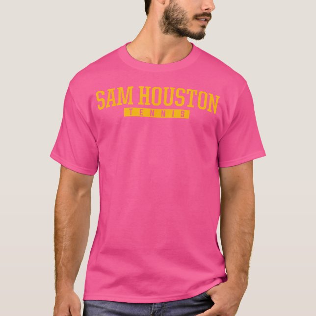 Sam Houston High School Tennis T Shirt (Framsida)