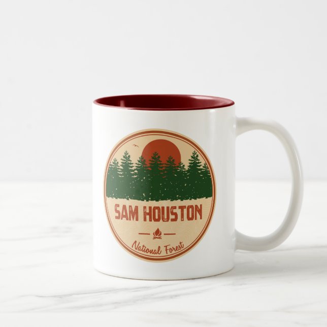 Sam Houston National Forest Två-Tonad Mugg (Höger)