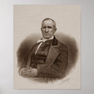 Sam Houston porträtt Poster
