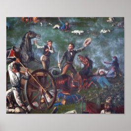 Sam Houston vid San Jacinto Poster