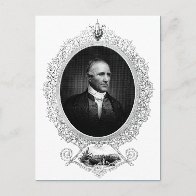 Sam Houston Vykort (Framsida)