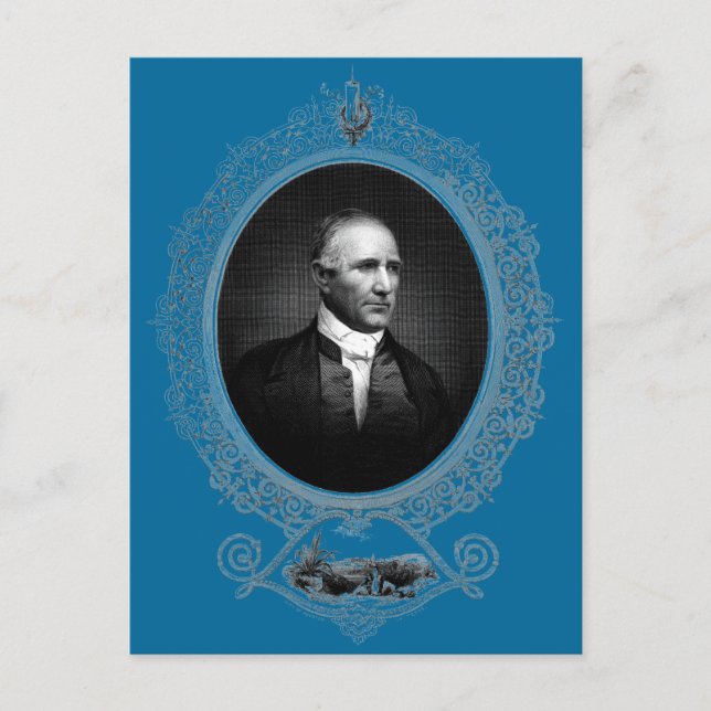 Sam Houston Vykort (Framsida)