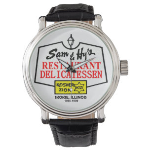Sam & Hys Restaurant Deli, Skokie, IL Armbandsur