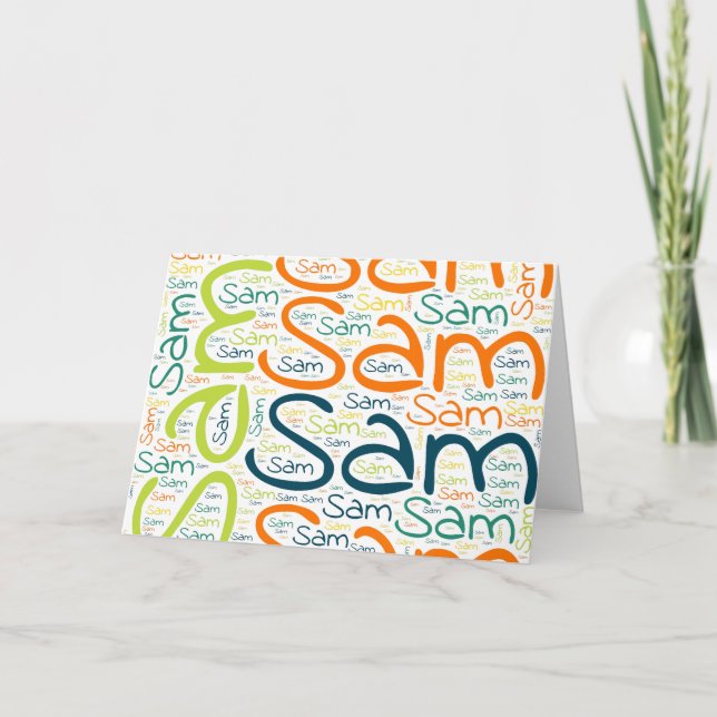 Sam Kort (Framsida)
