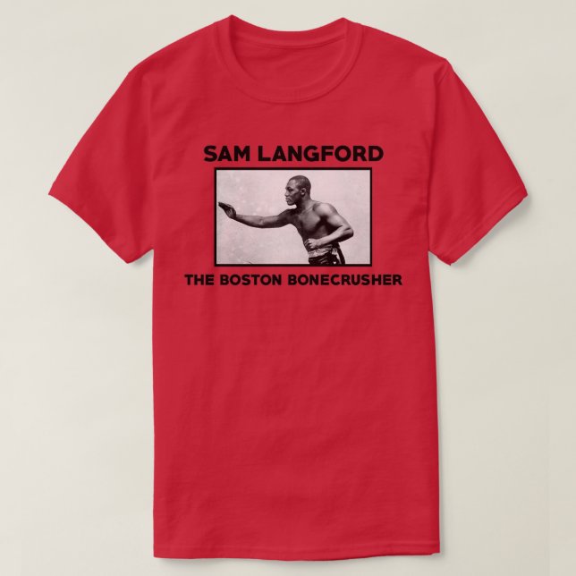 Sam Langford  T Shirt (Design framsida)